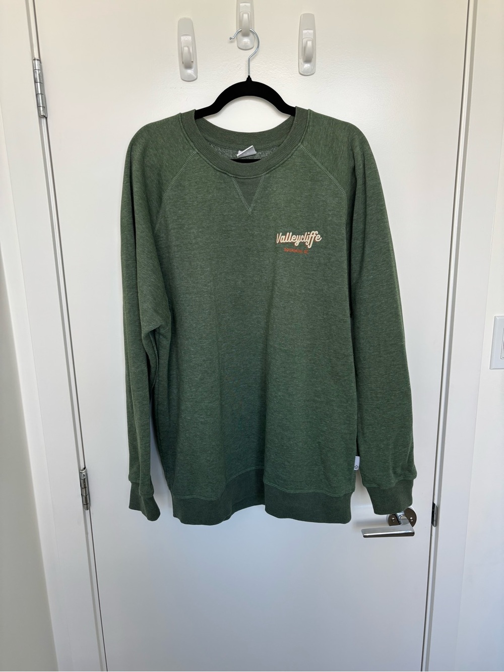 Squamish BC Olive Crewneck Sweatshirt